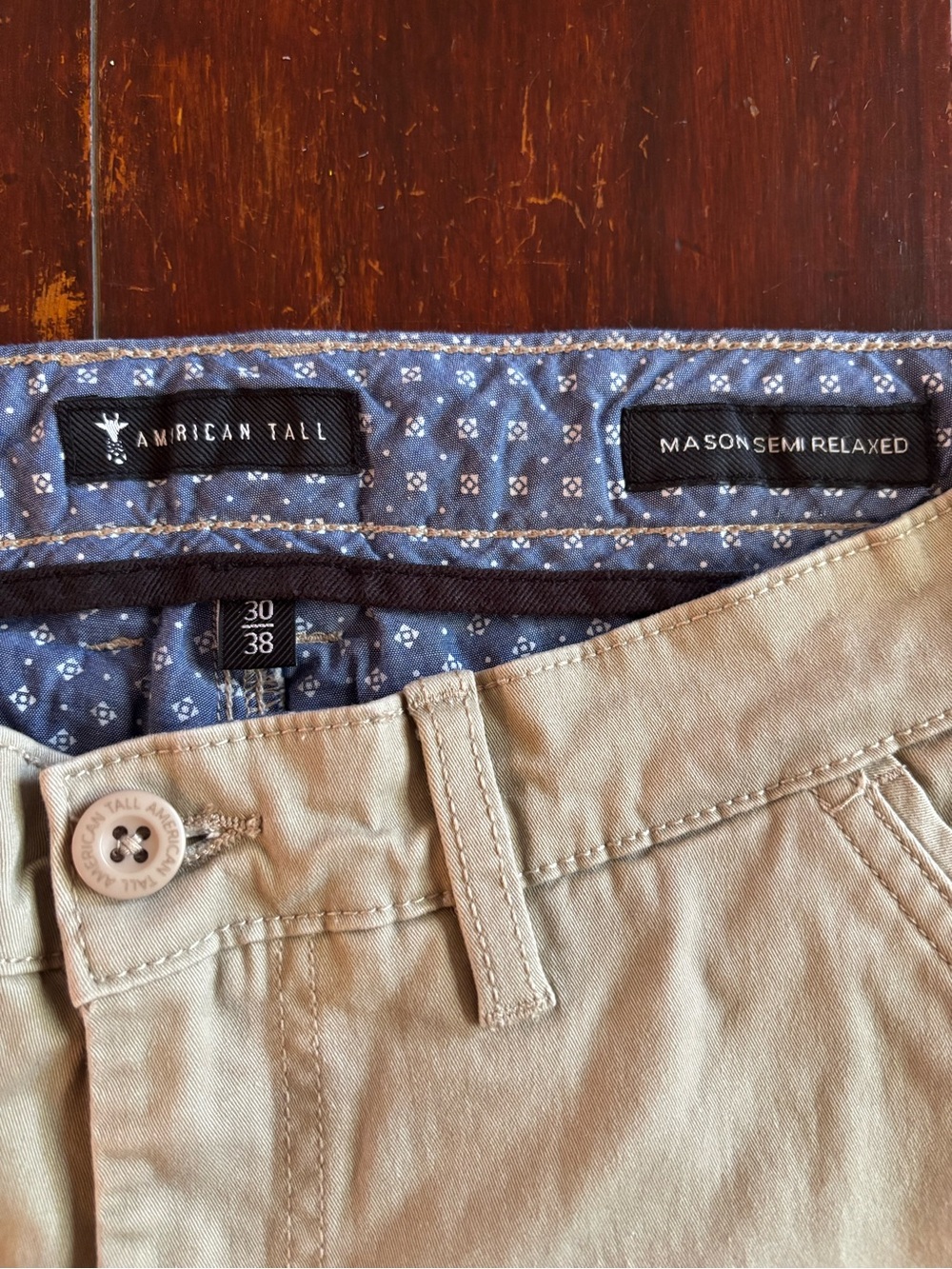 American Tall 'Mason' Chinos, Relaxed Fit, Desert Khaki, 30x38—SOLD OUT online!